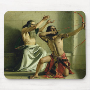 Joash Shooting the Arrow of Deliverance, 1844 Mouse Pad