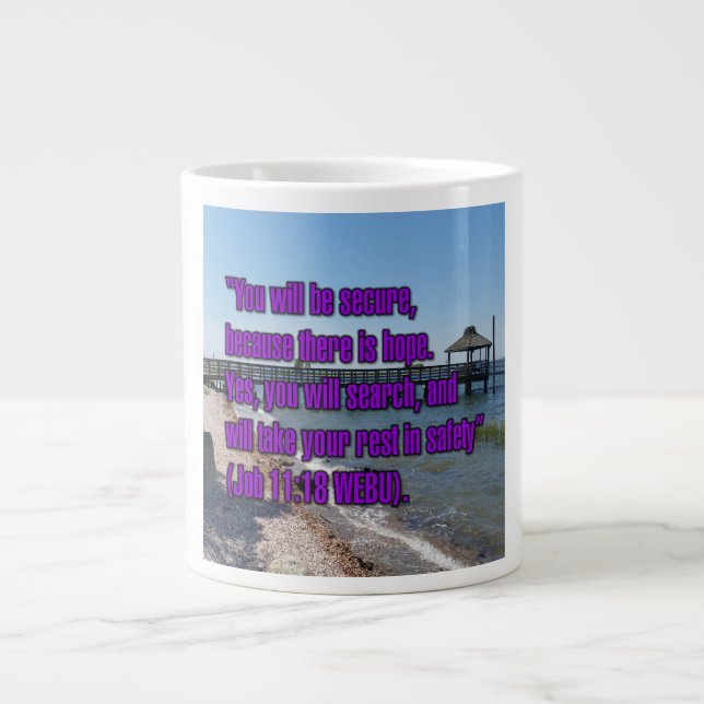 Job 11:18 WEBU Mug (Front)
