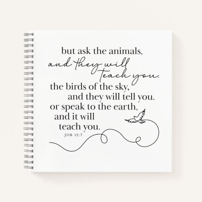 JOB 12:7 - Journal (Front)