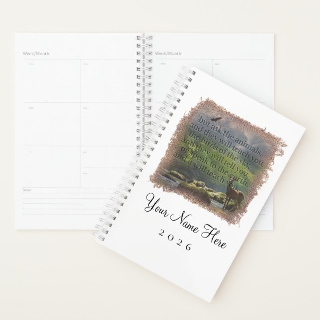 Job 12:7 - Personalized Day Planner (Display)