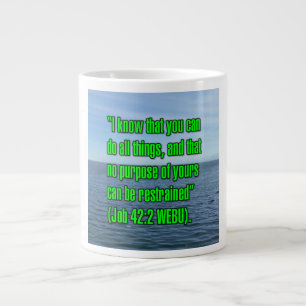 Job 42:2 WEBU Mug