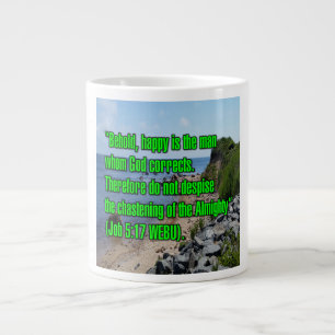 Job 5:17 WEBU Mug