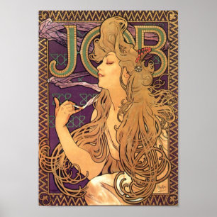 Job by Alfons Mucha - Art Nouveau Poster