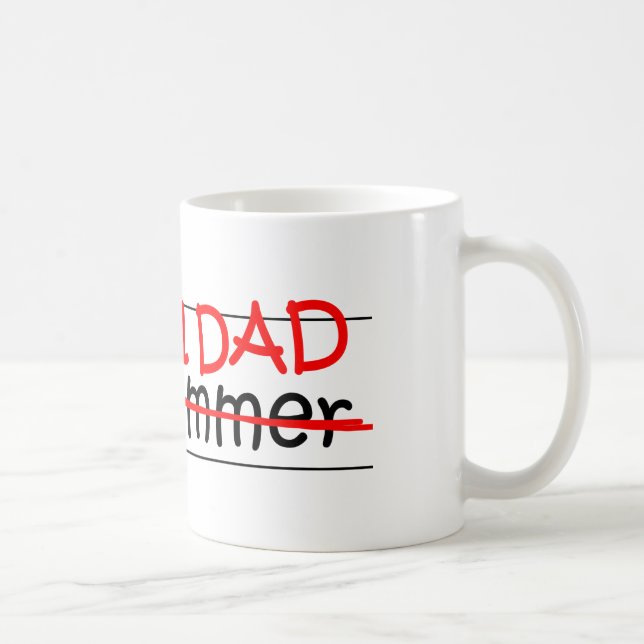 Job Dad Programmer Coffee Mug (Right)