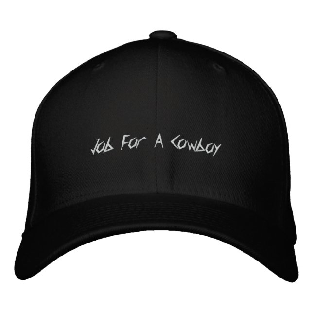 Job For A Cowboy Embroidered Hat (Front)