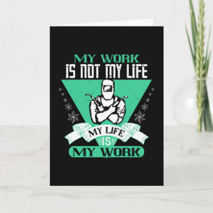 Job - My Work Is Not My Life Card