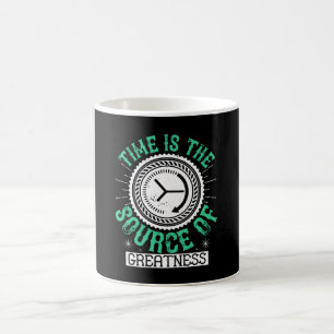 Job - Time Is The Source Of Greatness Coffee Mug