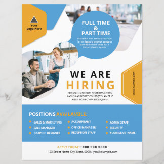 Job vacancy / We are hiring Flyer 