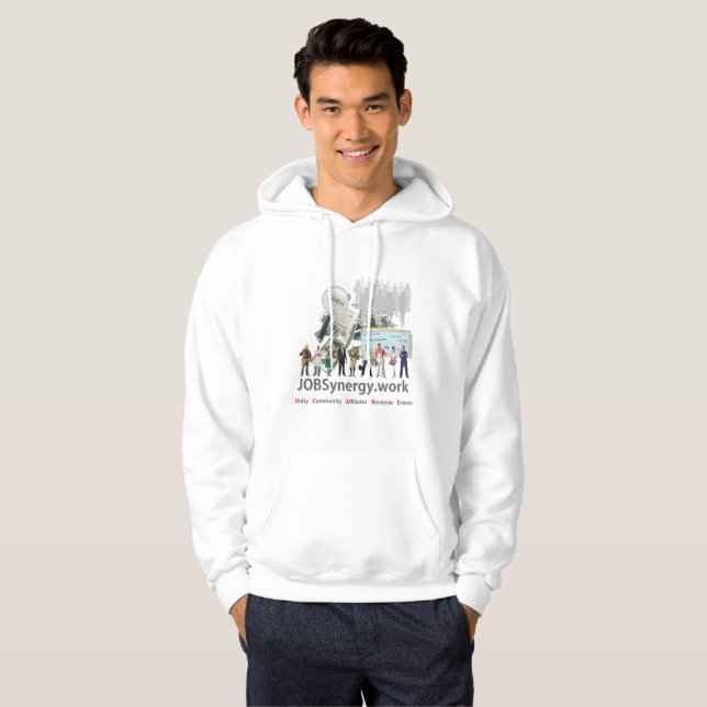 JOBSynergy - Sweat - shirt à capuche (Devant entier)