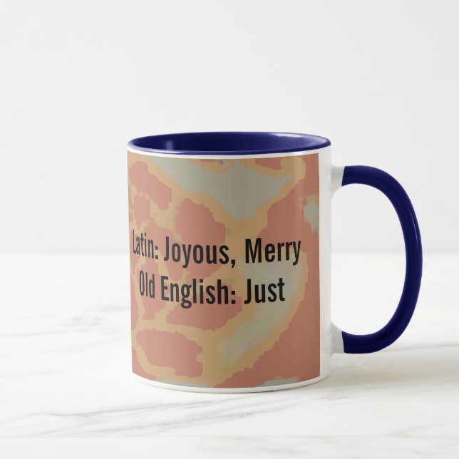 Jocelyn Meaning and Name Origin Mug (Right)