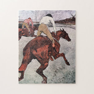 Jockey and Race Horse, Lautrec Jigsaw Puzzle