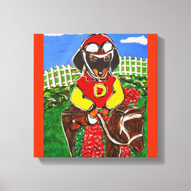 JOCKEY DOXIE CANVAS PRINT (Front)