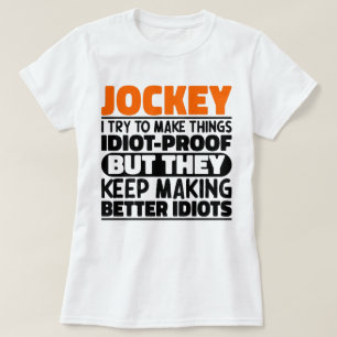 Jockey I Try To Make Things Funny Sayings Jockey T-Shirt