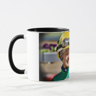 Jockey, Jackie Davis Coffee Mug