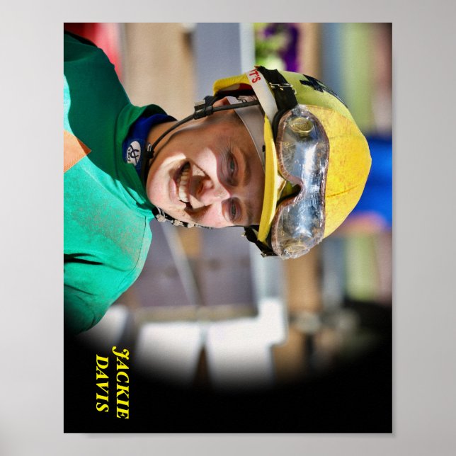 Jockey, Jackie Davis Poster (Front)