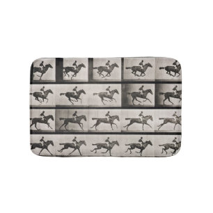 Jockey on a galloping horse, plate 627 from 'Anima Bath Mat