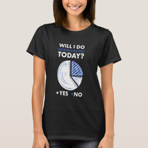 Jockey Will I Do Horse Racing Today T-Shirt