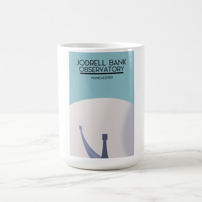 Jodrell Bank Observatory space art. Magic Mug (Center)