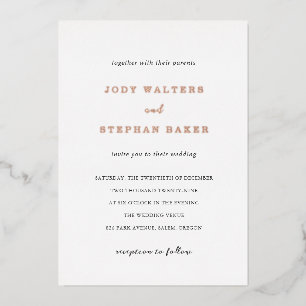 Jody Simple Elegant Wedding
