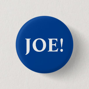 JOE! 1 INCH ROUND BUTTON