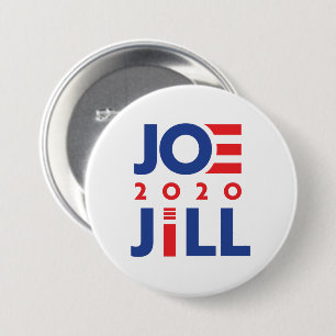 JOE AND JILL 2020 3 INCH ROUND BUTTON