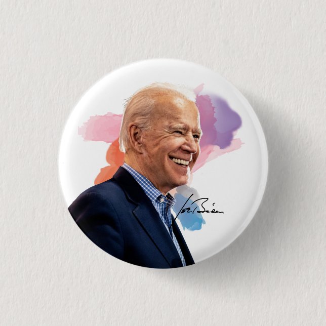 Joe Biden 2020 1 Inch Round Button (Front)