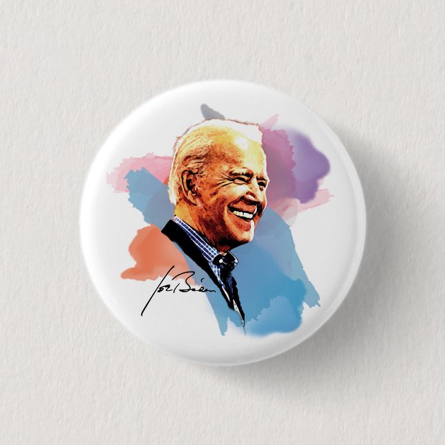 Joe Biden 2020 1 Inch Round Button (Front)