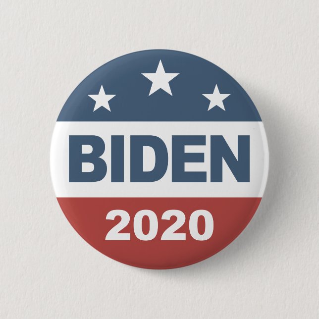 Joe Biden 2020 2 Inch Round Button (Front)