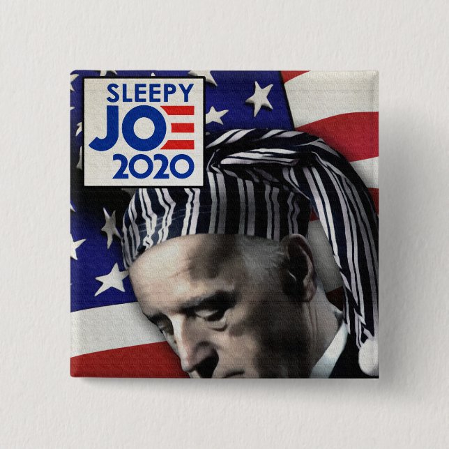 Joe Biden 2020 2 Inch Square Button (Front)