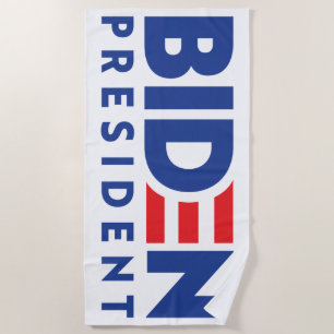 Joe Biden 2020 Biden for President Beach Towel