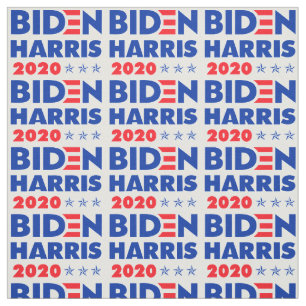 Joe Biden 2020  Harris Vote Blue Election Democrat Fabric