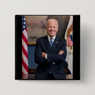 Joe Biden 2 Inch Square Button