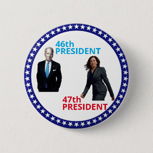 Joe Biden 46th President 2 Inch Round Button