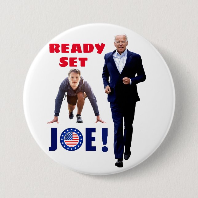 Joe Biden and Joe Kennedy 3 Inch Round Button (Front)