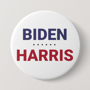 Joe Biden and Kamala Harris (2020 US Election) 3 Inch Round Button