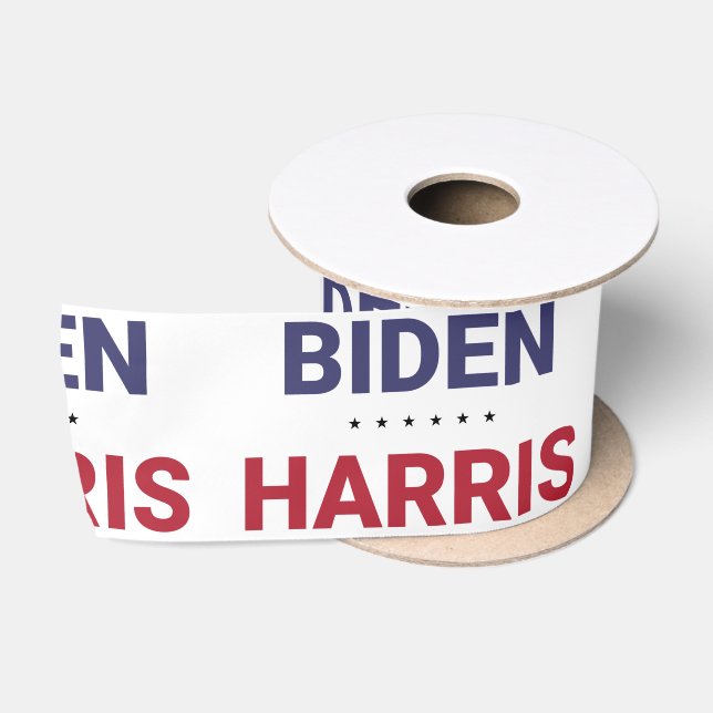 Joe Biden and Kamala Harris (2020 US Election) Satin Ribbon (Spool)