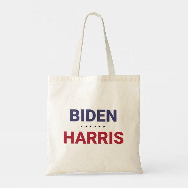 Joe Biden and Kamala Harris (2020 US Election) Tote Bag (Back)