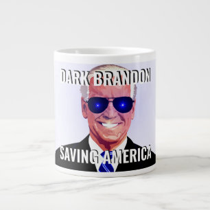Joe Biden as Dark Brandon  Giant Coffee Mug