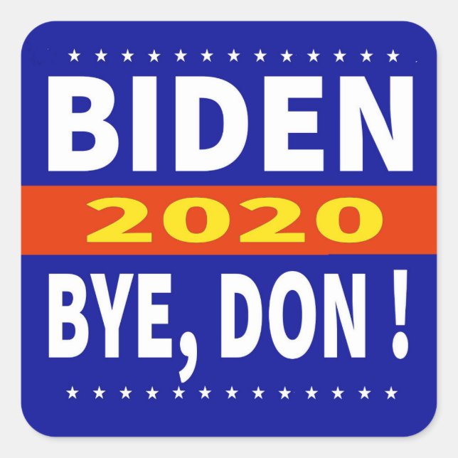 Joe Biden campaign sticker (Front)