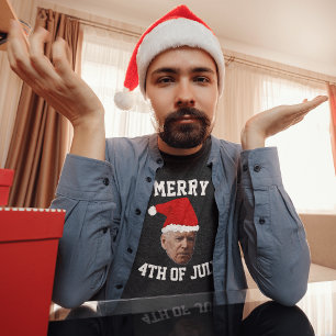 JOE BIDEN CHRISTMAS FUNNY T-SHIRTS TEES