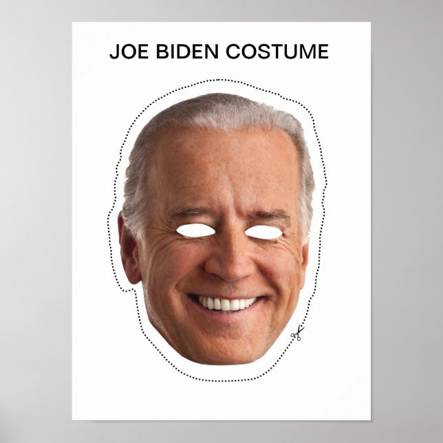 Joe Biden Costume Poster (Front)
