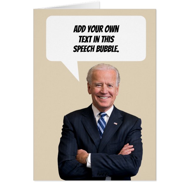 Joe Biden Dit Que Le Président Américain Discours  (Devant)