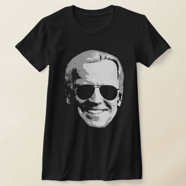 Joe Biden Face with Aviators T-Shirt (Laydown)