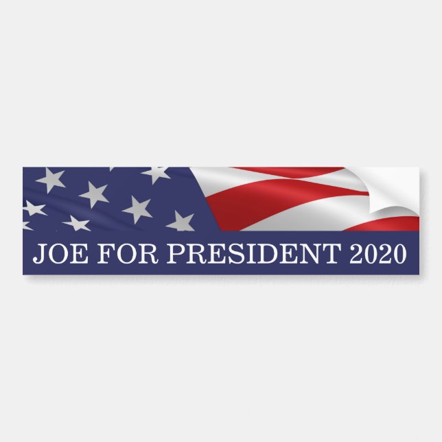 Joe Biden for president 2020 Bumper Sticker (Front)