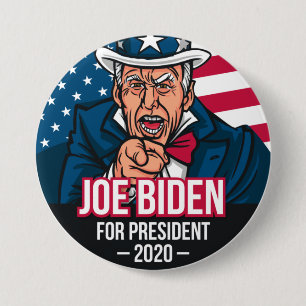 Joe Biden for President 2020 Election 3 Inch Round Button