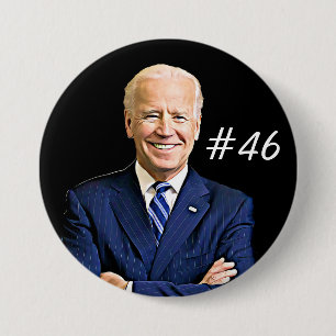 Joe Biden for President 46th US 2020 Election 3 Inch Round Button
