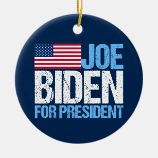 Joe Biden for President Ceramic Ornament