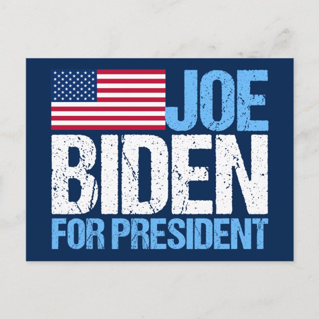 Joe Biden for President Postcard (Front)