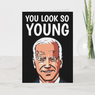 JOE BIDEN FUNNY CARTES D'ANNIVERSAIRE POUR ELLE