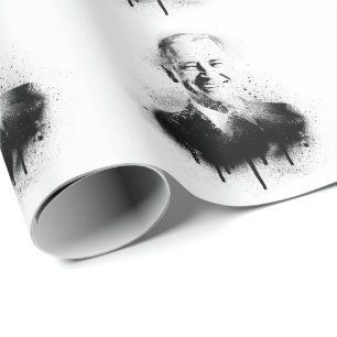 Joe Biden Graffiti Art Wrapping Paper